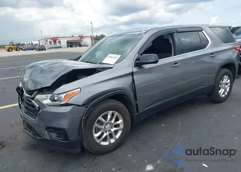2019 Chevrolet Traverse Ls из США, поврежденный, VIN 1GNERFKW4KJ209682